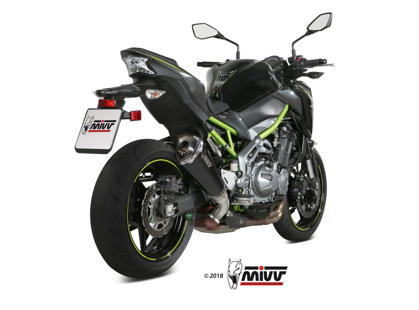 Mivv SLIP-ON KAWASAKI Z900 2017 > 2019