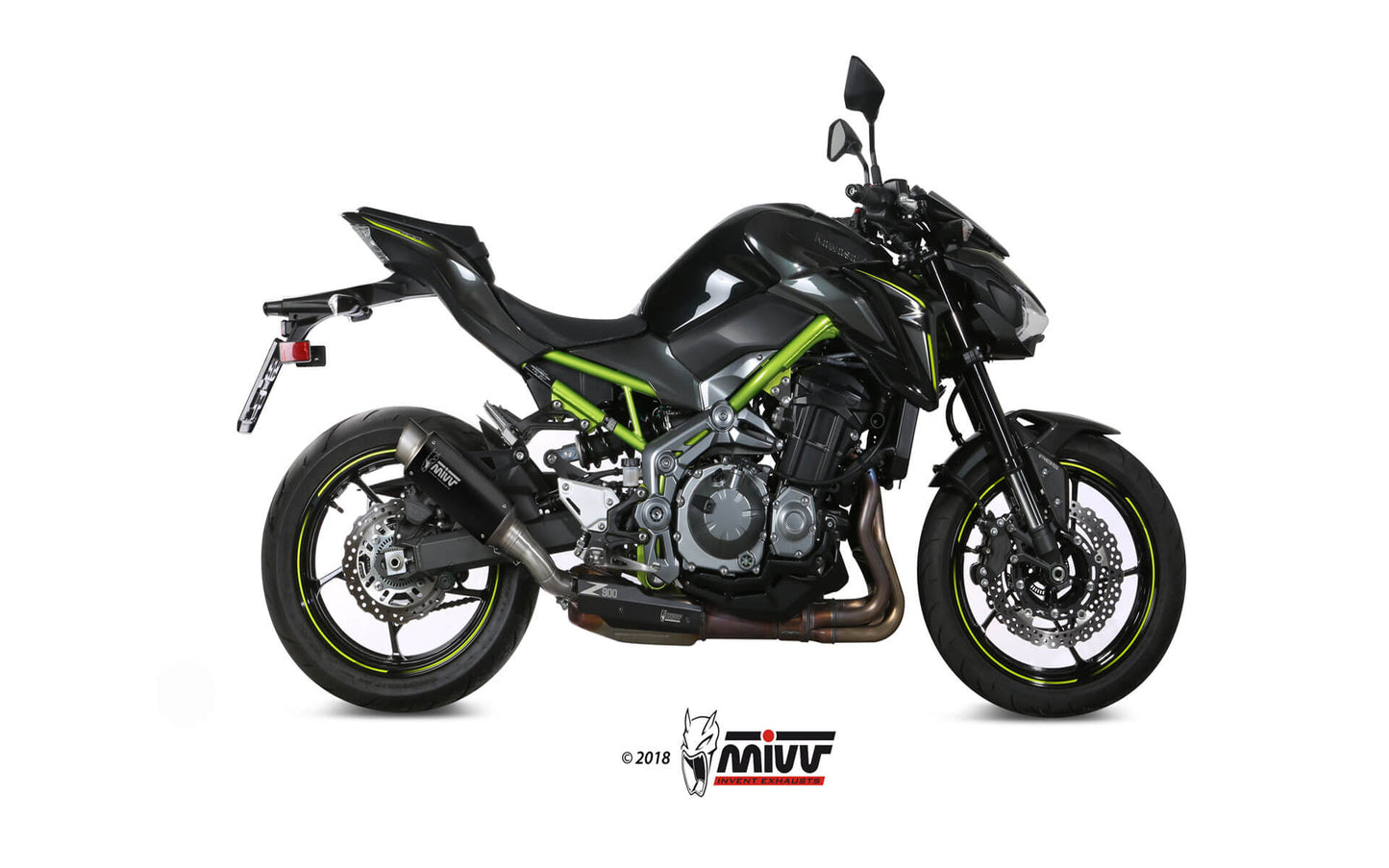 Mivv SLIP-ON KAWASAKI Z900 2017 > 2019