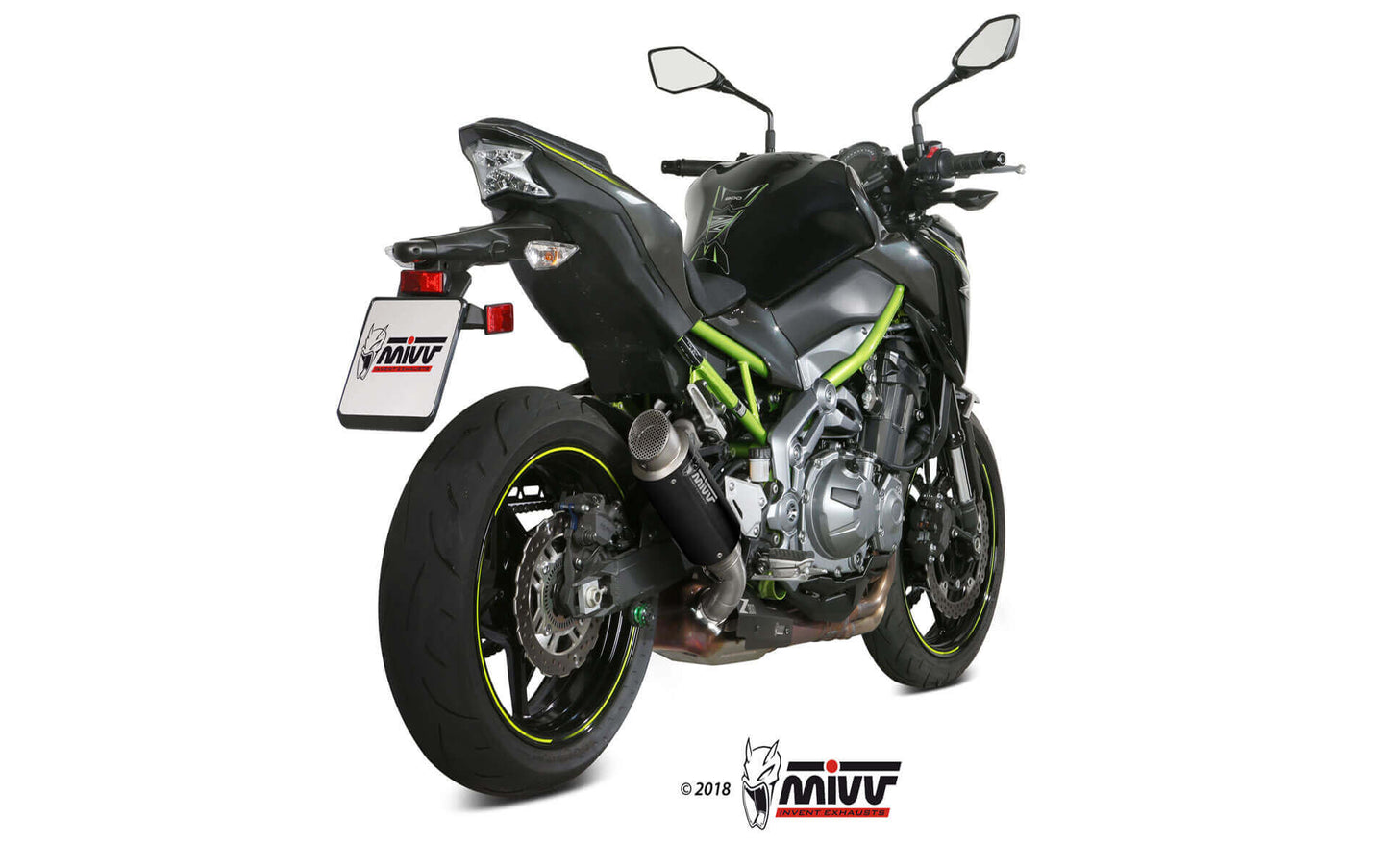 Mivv SLIP-ON KAWASAKI Z900 2017 > 2019