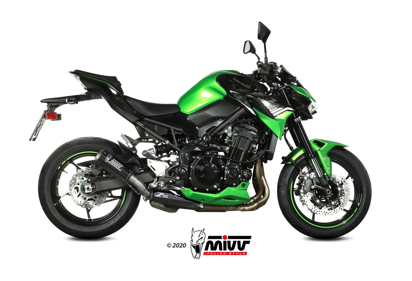Mivv SLIP-ON KAWASAKI Z 900 2020 >