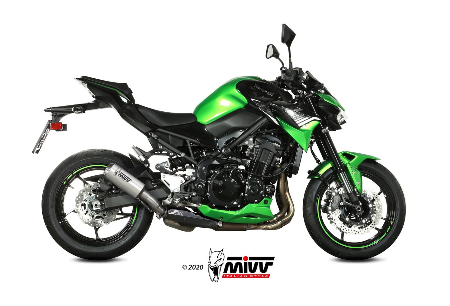 Mivv SLIP-ON KAWASAKI Z 900 2020 >