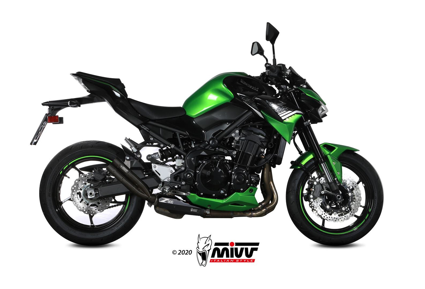 Mivv SLIP-ON KAWASAKI Z 900 2020 >