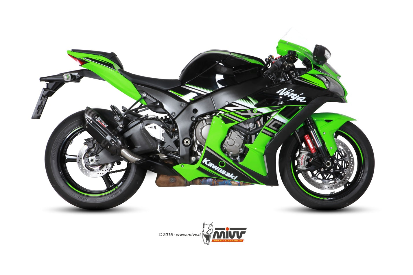Mivv SLIP-ON KAWASAKI ZX-10 R / RR / SE 2016 >