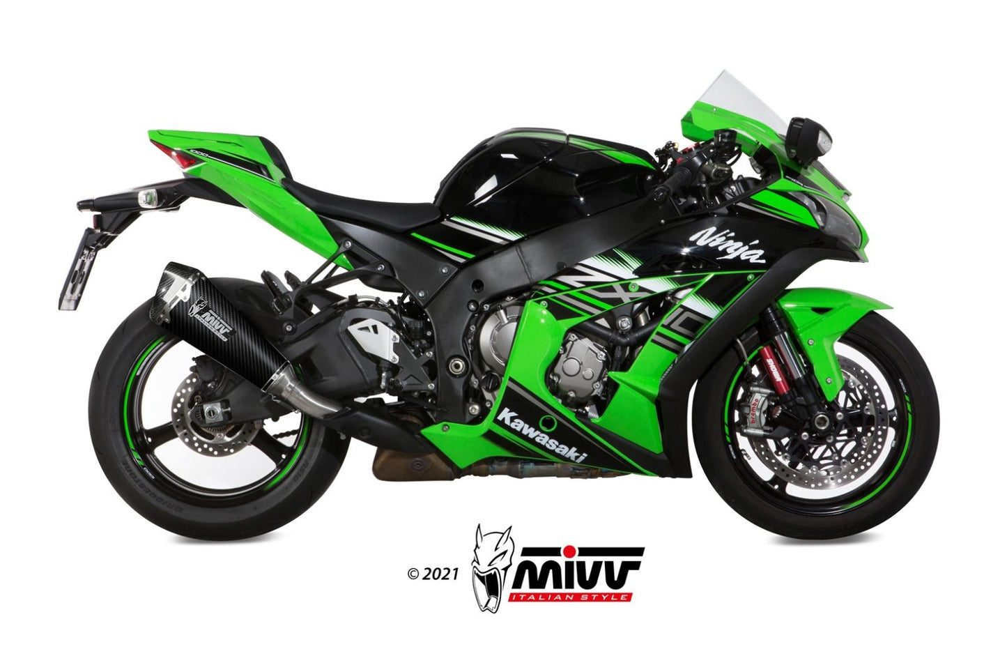 Mivv SLIP-ON KAWASAKI ZX-10 R / RR / SE 2016 >