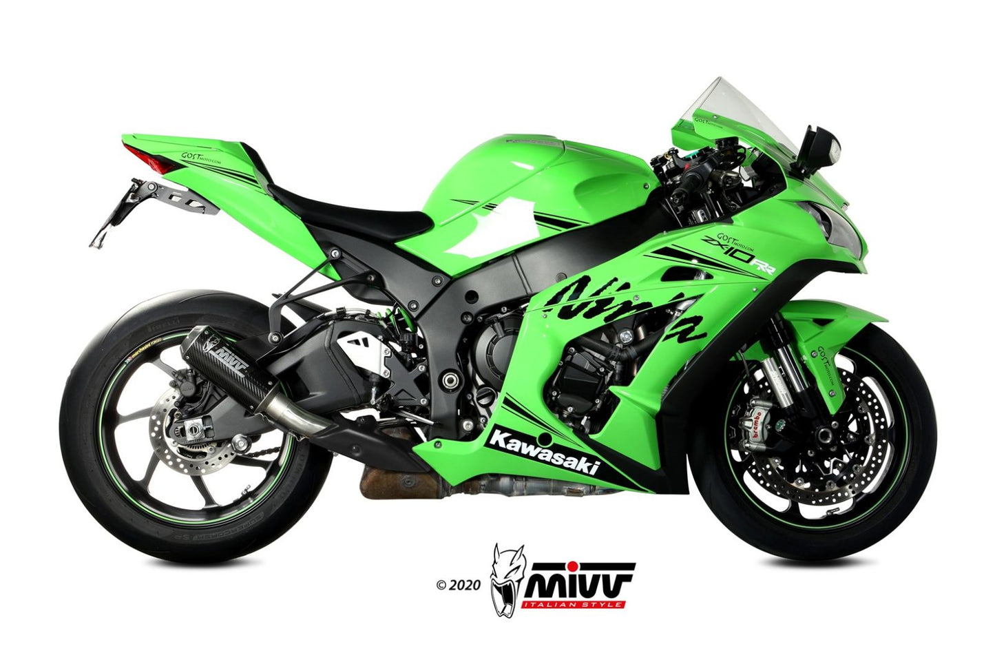 Mivv SLIP-ON KAWASAKI ZX-10 R / RR / SE 2016 >
