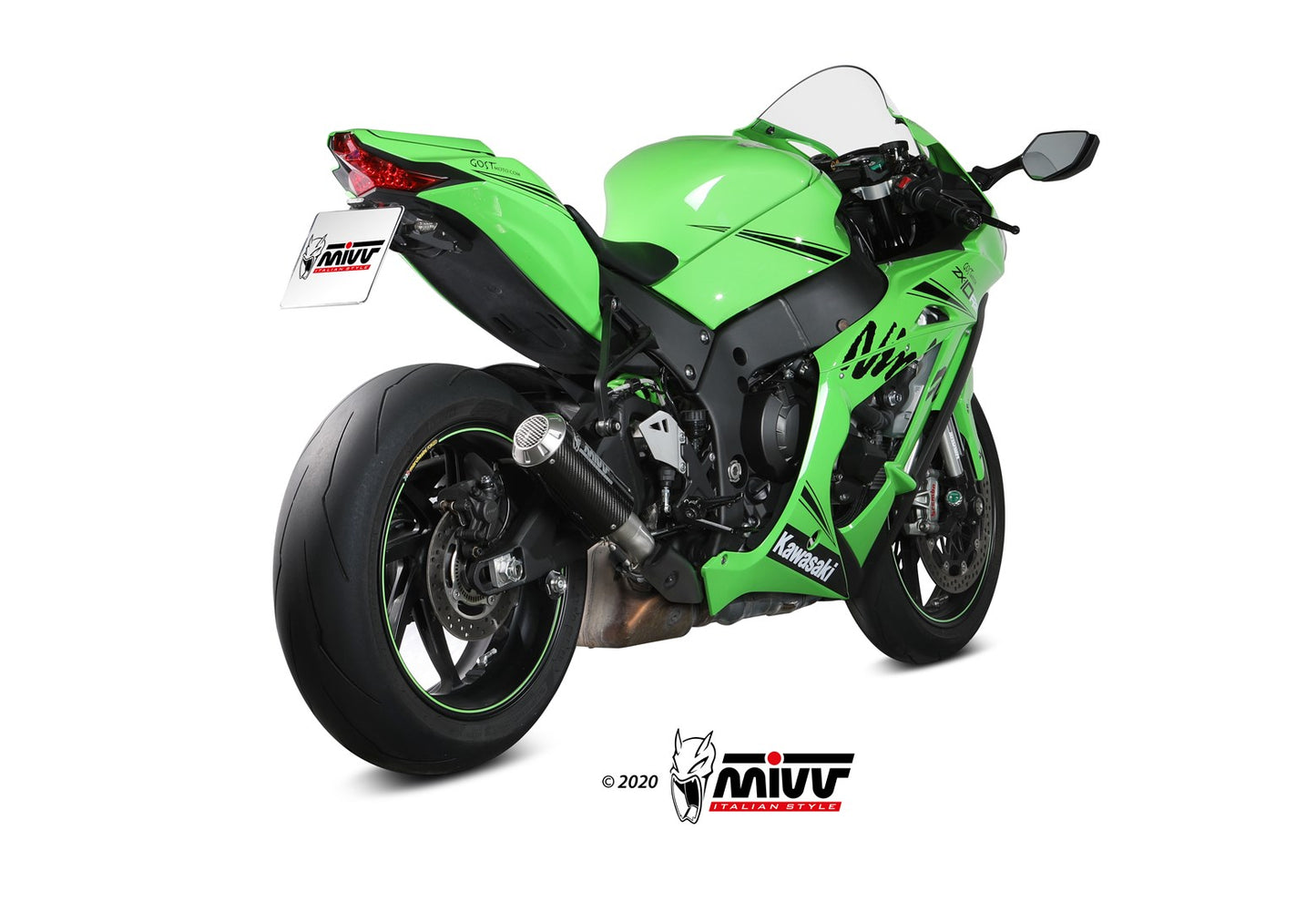 Mivv SLIP-ON KAWASAKI ZX-10 R / RR / SE  2016 >