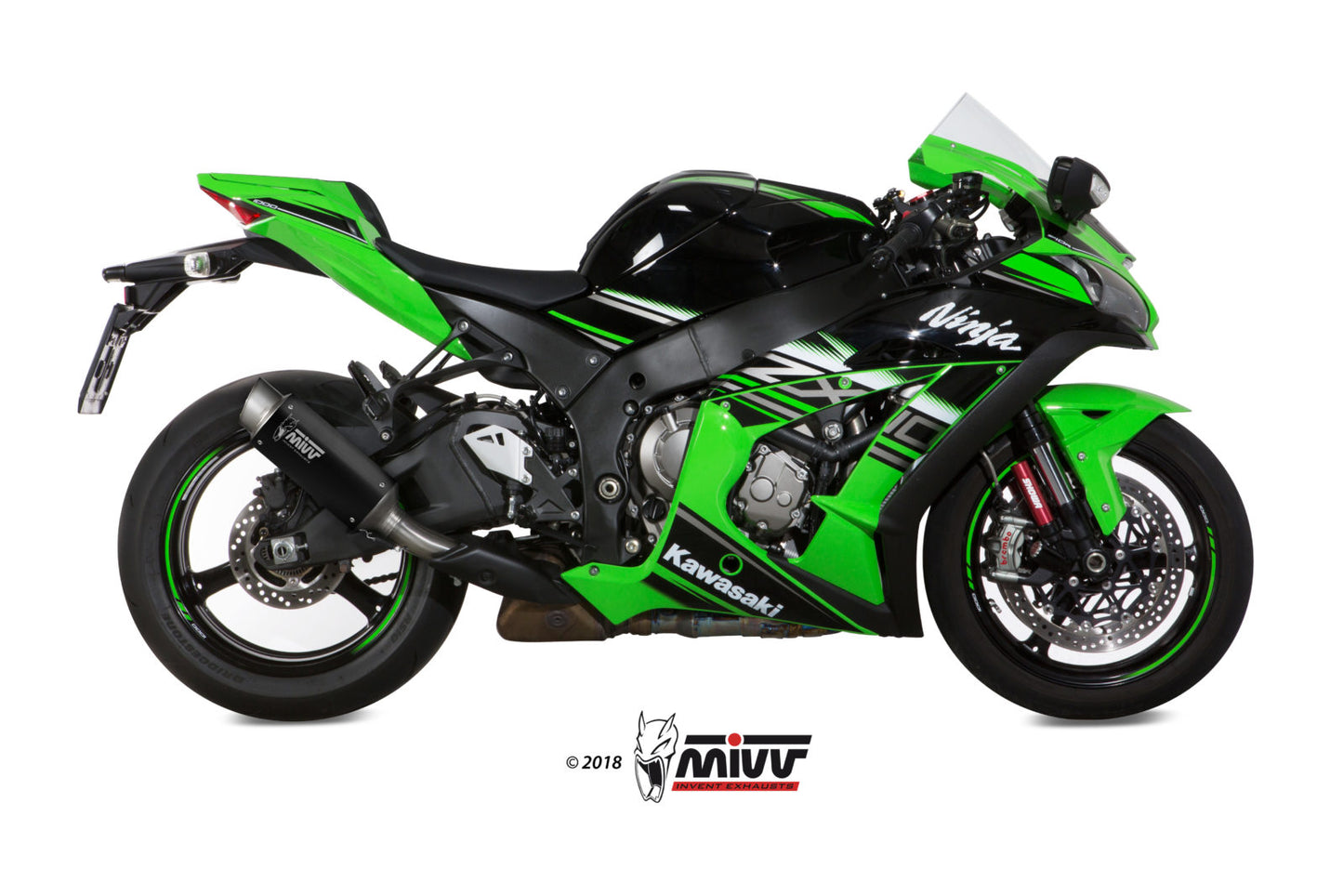Mivv SLIP-ON KAWASAKI ZX-10 R / RR / SE  2016 >