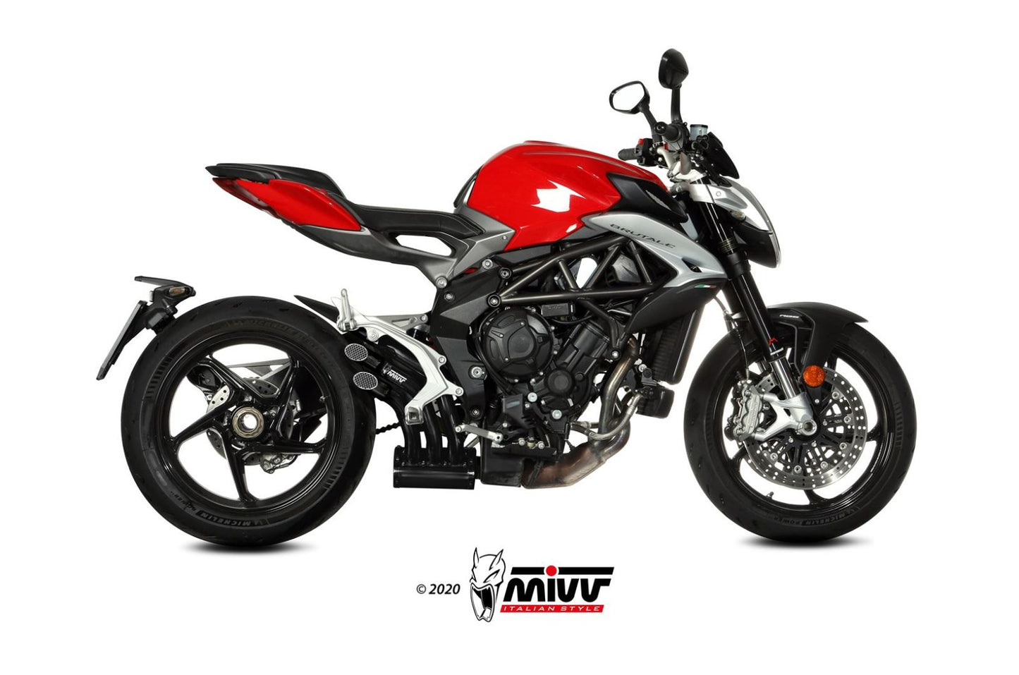 Mivv SLIP-ON V AGUSTA BRUTALE 800 RR 2017 > 2021