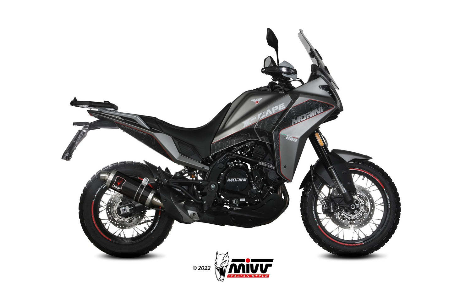 Mivv SLIP-ON MOTO MORINI X-CAPE 2021-