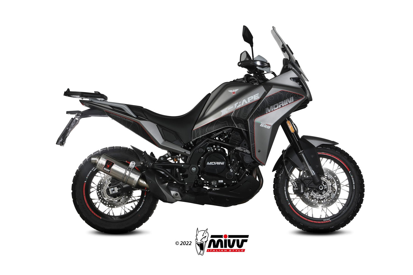 Mivv SLIP-ON MOTO MORINI X-CAPE 2021-