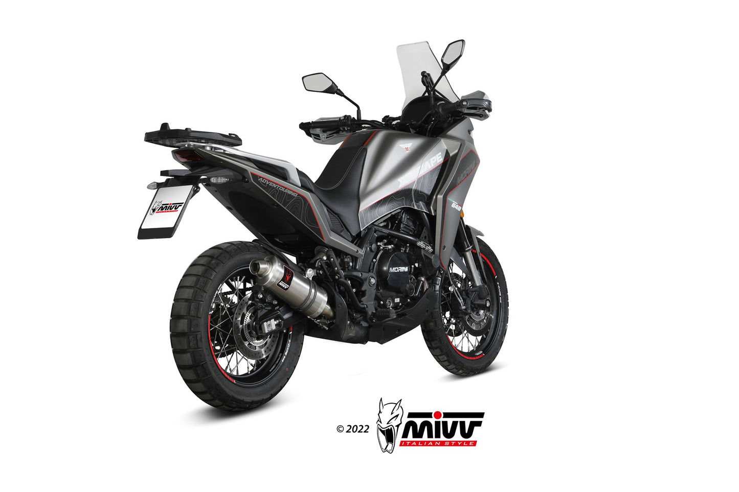Mivv SLIP-ON MOTO MORINI X-CAPE 2021-