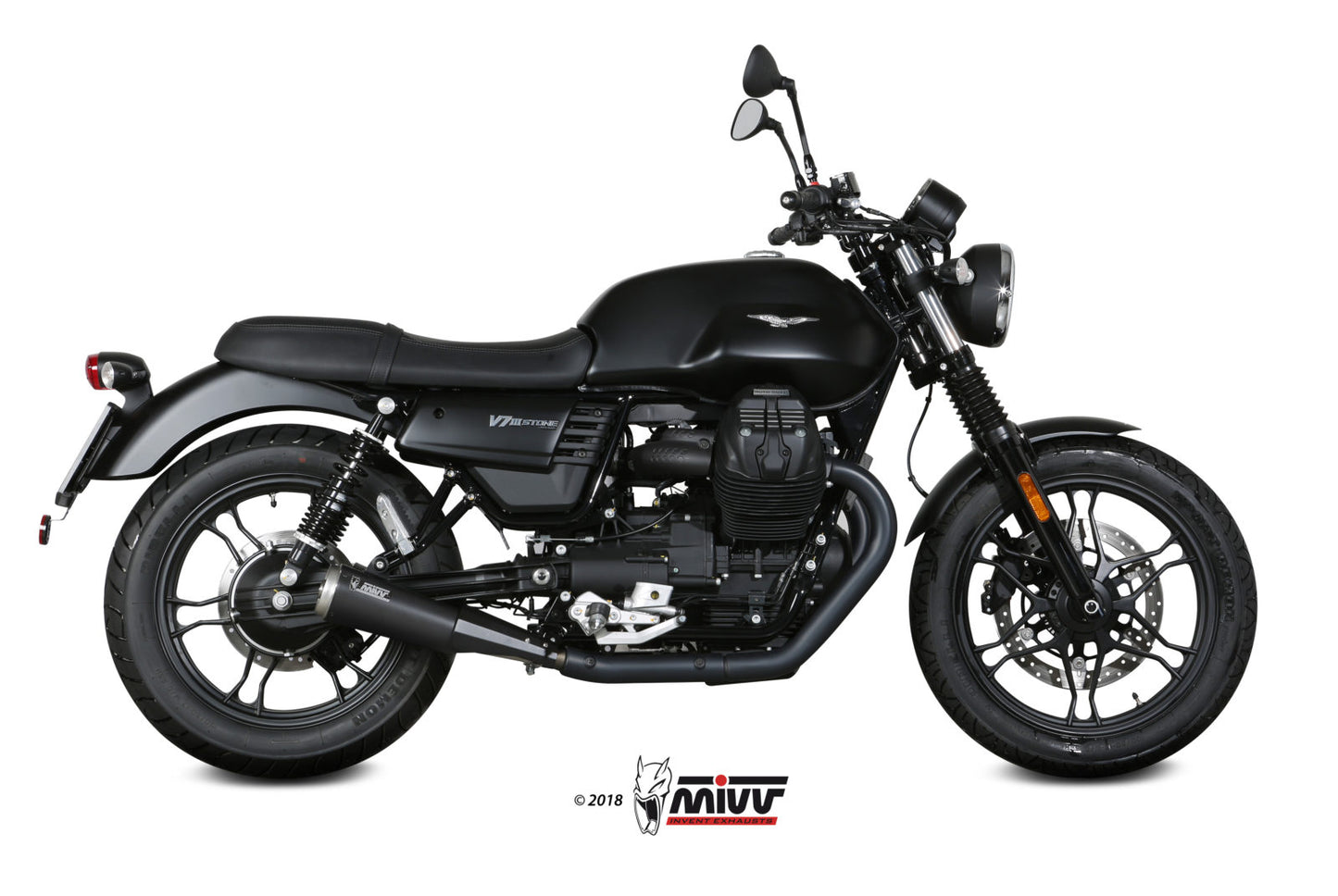 Mivv 2 SLIP-ON MOTO GUZZI V7 III 2017 >