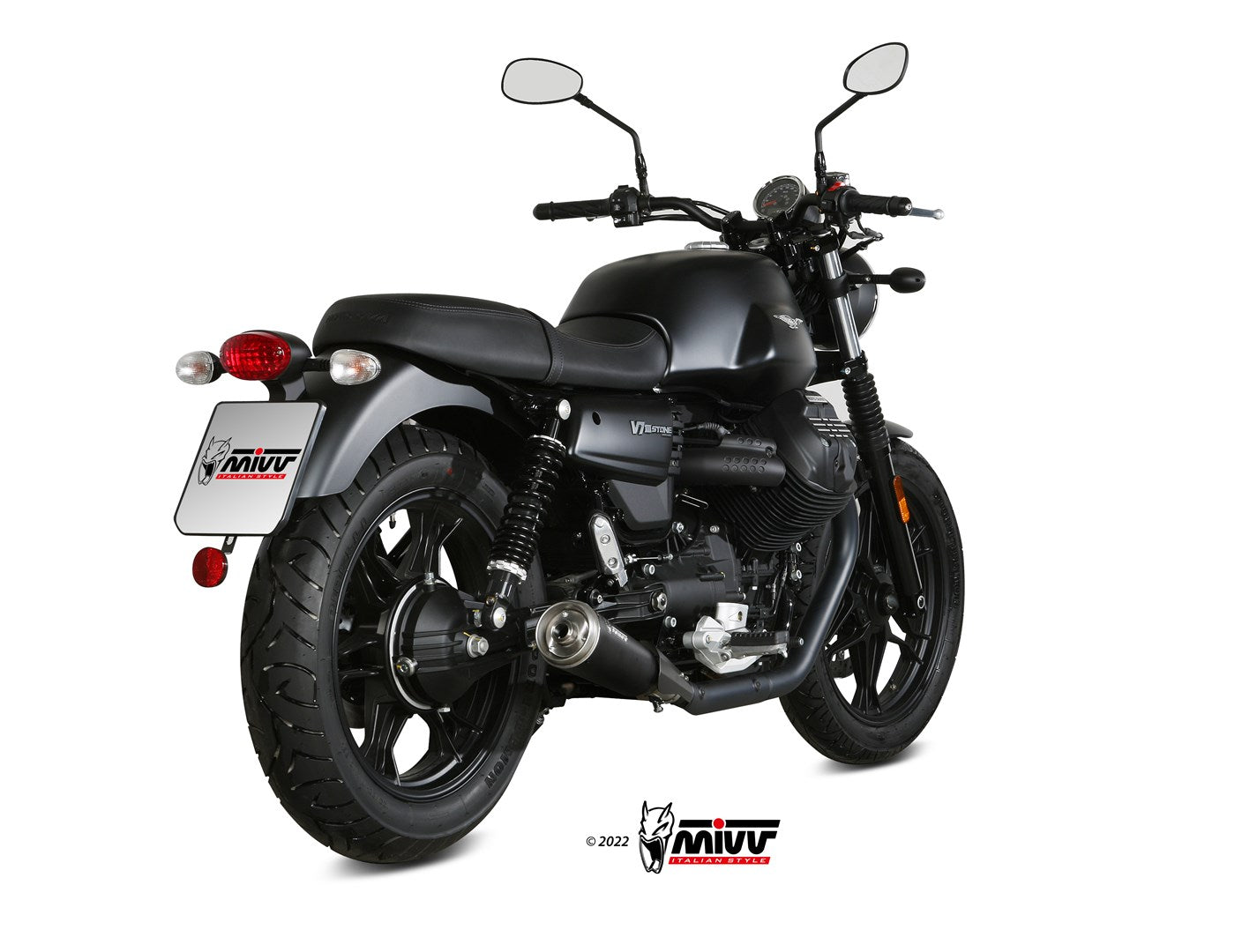 Mivv 2 SLIP-ON MOTO GUZZI V7 III 2017 >