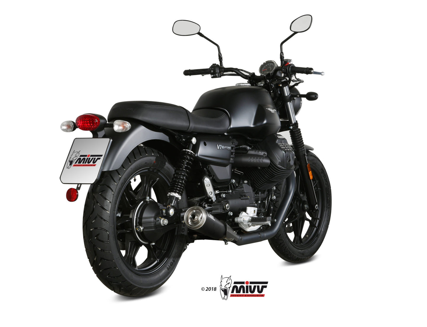 Mivv 2 SLIP-ON MOTO GUZZI V7 III 2017 >