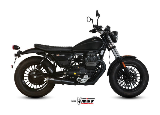 Mivv 2 SLIP-ON MOTO GUZZI V9 BOBBER / ROAMER 2016 >