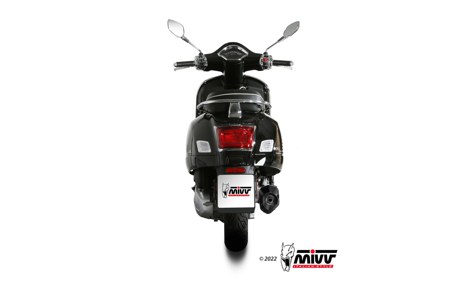 Mivv SLIP-ON PIAGGIO VESPA GTS 300 2021 > 2022