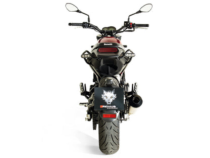 Remus Classic Sport stainless steel matt omologated slip-on Benelli Leoncino 500 2017-2020