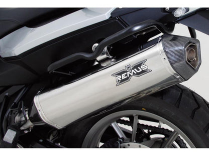 Remus Hexacone EC approved titanium slip-on for BMW F 800 GS 2008-2011