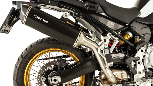 Remus Black Hawk racing slip-on for BMW F 850 GS 2018-2022