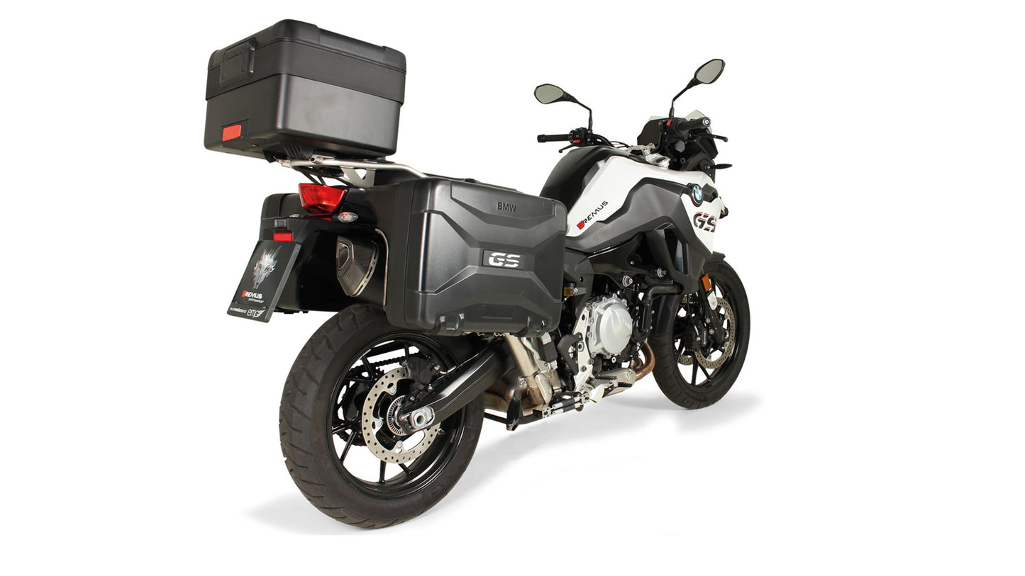 Remus Black Hawk racing slip-on for BMW F 850 GS 2018-2022