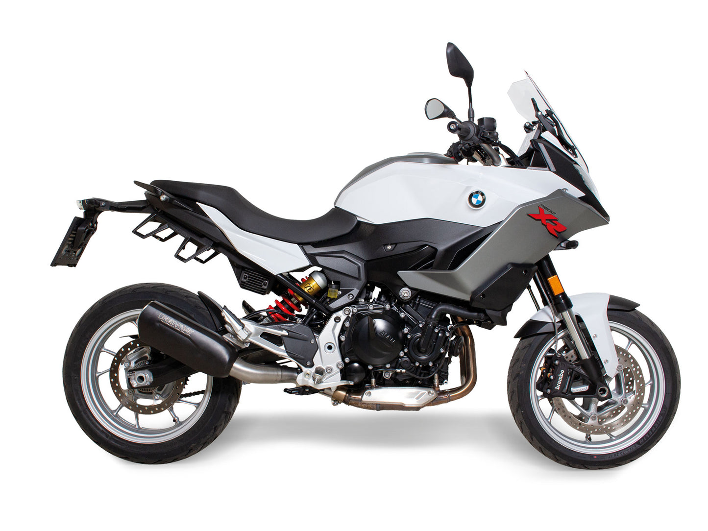 Remus Nxt stainless steel black EC- approved slip-on for BMW F 900 XR 2020-2025