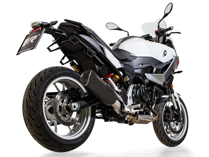 Remus Nxt stainless steel black EC- approved slip-on for BMW F 900 XR 2020-2025