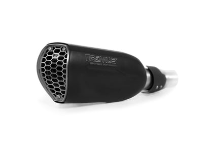 Remus Nxt stainless steel black EC- approved slip-on for BMW F 900 XR 2020-2025