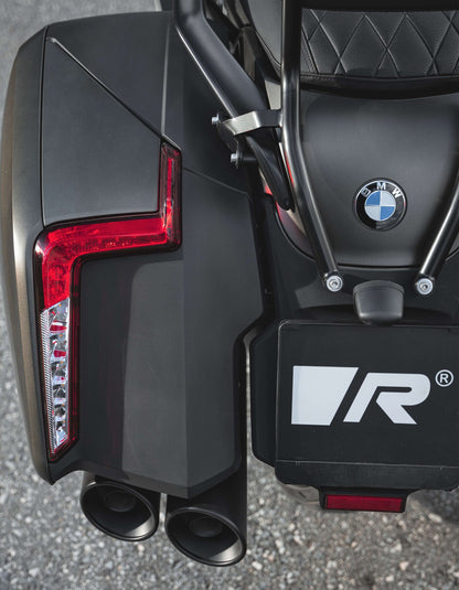 REMUS Quad Exhaust racing stainless steel black for BMW K 1600 BAGGER/GRAND AMERICA 2021-2024