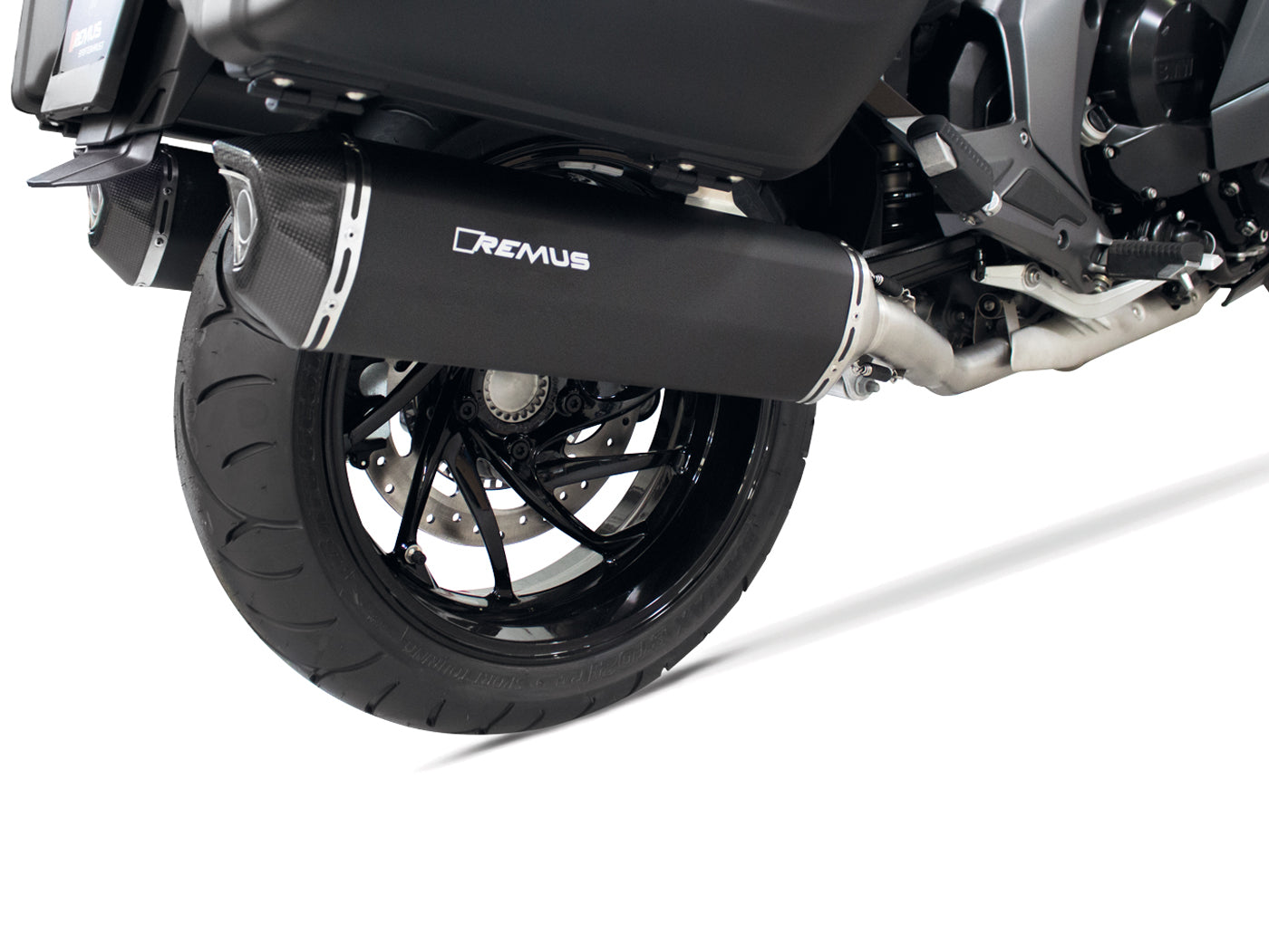 Remus Black Hawk EC approved slip-on set for BMW K 1600 GT/GTL 2017-2020