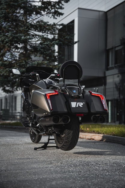 REMUS Quad Exhaust EC approved stainless steel black for BMW K 1600 B 2018-2024