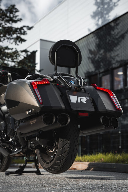 REMUS Quad Exhaust EC approved stainless steel black for BMW K 1600 B 2018-2024