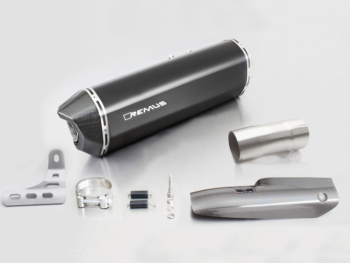 Remus Black Hawk EC approved slip-on for BMW R 1200 R/RS 2017-2018