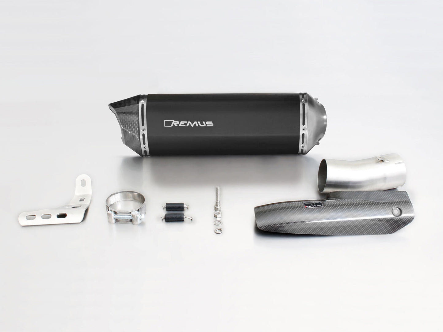 Remus Black Hawk EC approved slip-on for BMW R 1200 R/RS 2017-2018