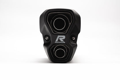 Remus 8 2.0 stainless steel matt racing slip-on for BMW R 1250 GS /ADVENTURE 2019-2023