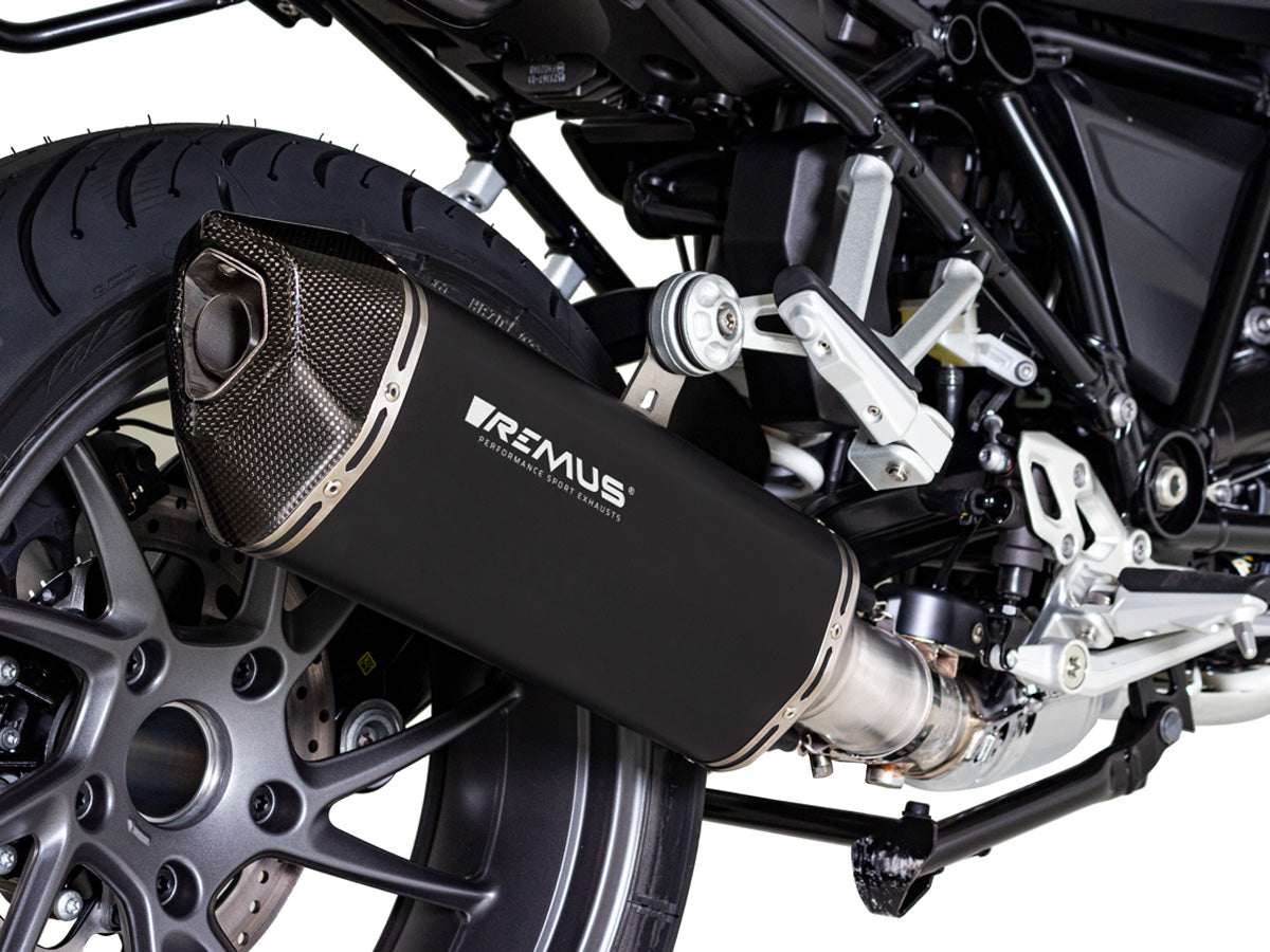 Remus Black Hawk racaing slip-on for BMW R 1250 R/RS 2019-2023