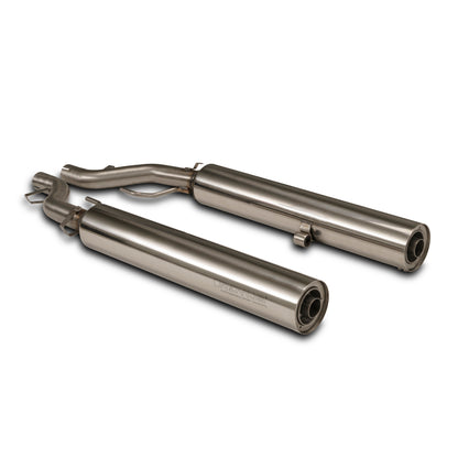 Remus Custom stainless steel chrome slip-ons set EC approved for BMW R18 CLASSIC/V/TRANSCONTINENTAL 2021-2025