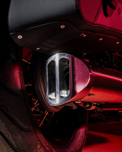 Remus Custom stainless steel chrome slip-ons set EC approved for BMW R18 CLASSIC/V/TRANSCONTINENTAL 2021-2025