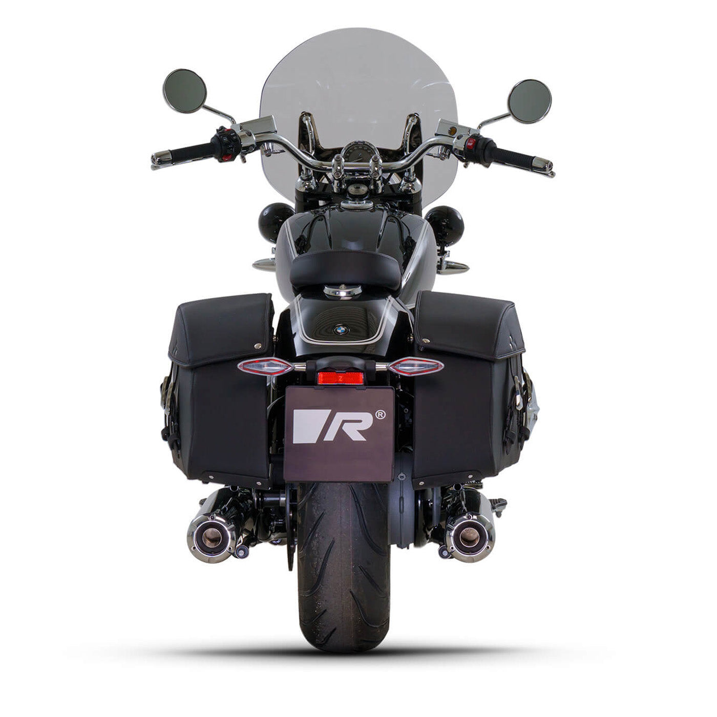 Remus Custom stainless steel chrome slip-ons set EC approved for BMW R18 CLASSIC/V/TRANSCONTINENTAL 2021-2025