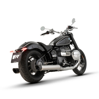 Remus Custom stainless steel chrome slip-ons set EC approved for BMW R18 2021-