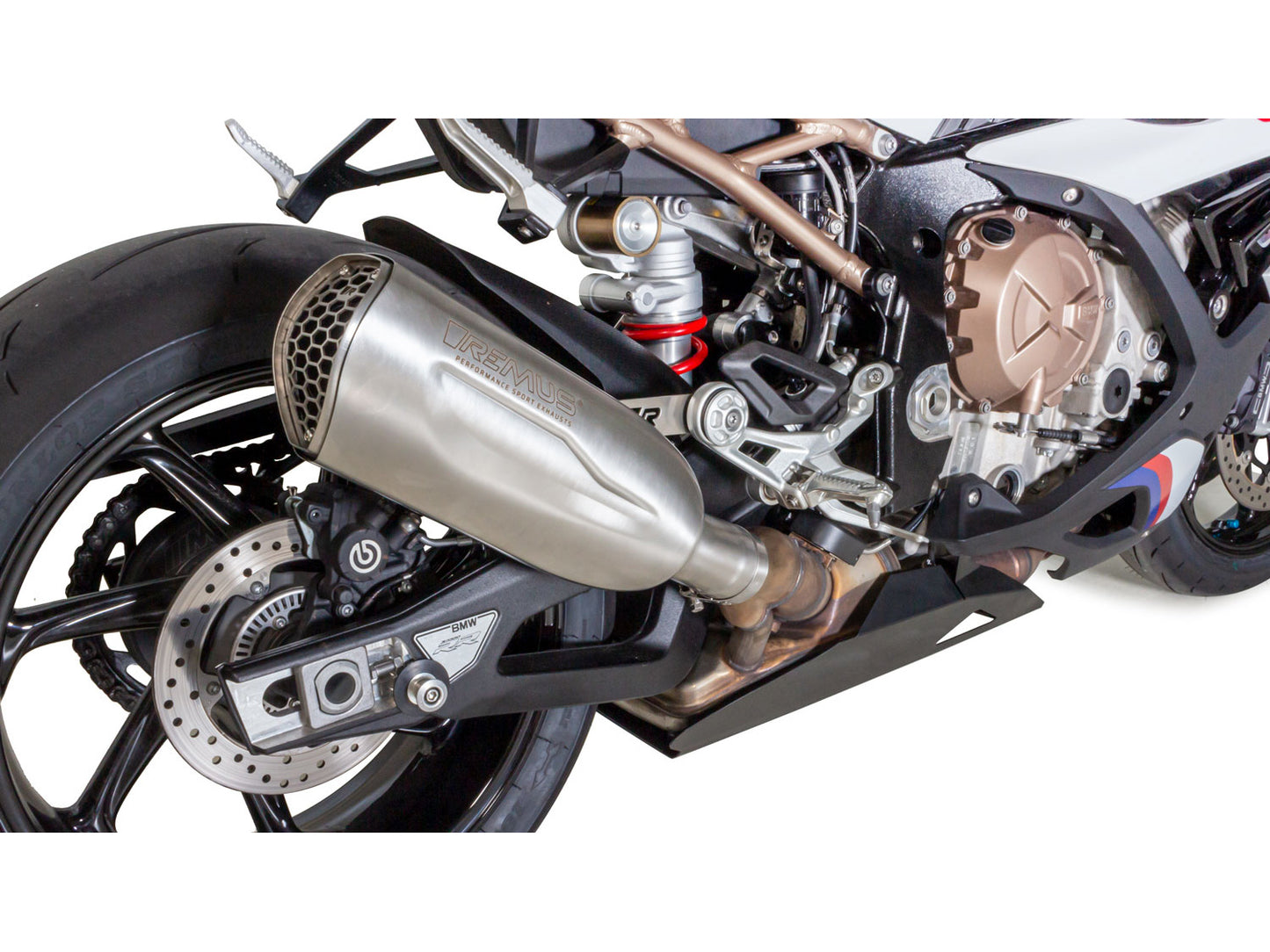 Remus Nxt stainless steel matt EC- approved slip-on for BMW S 1000 R 2021-2023