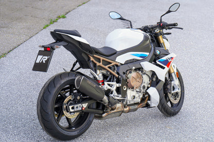 Remus Nxt stainless steel black EC- approved slip-on for BMW S 1000 R 2021-2023