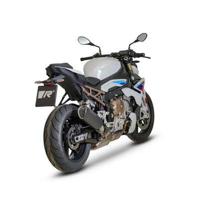 Remus Nxt stainless steel black EC- approved slip-on for BMW S 1000 R 2021-2023