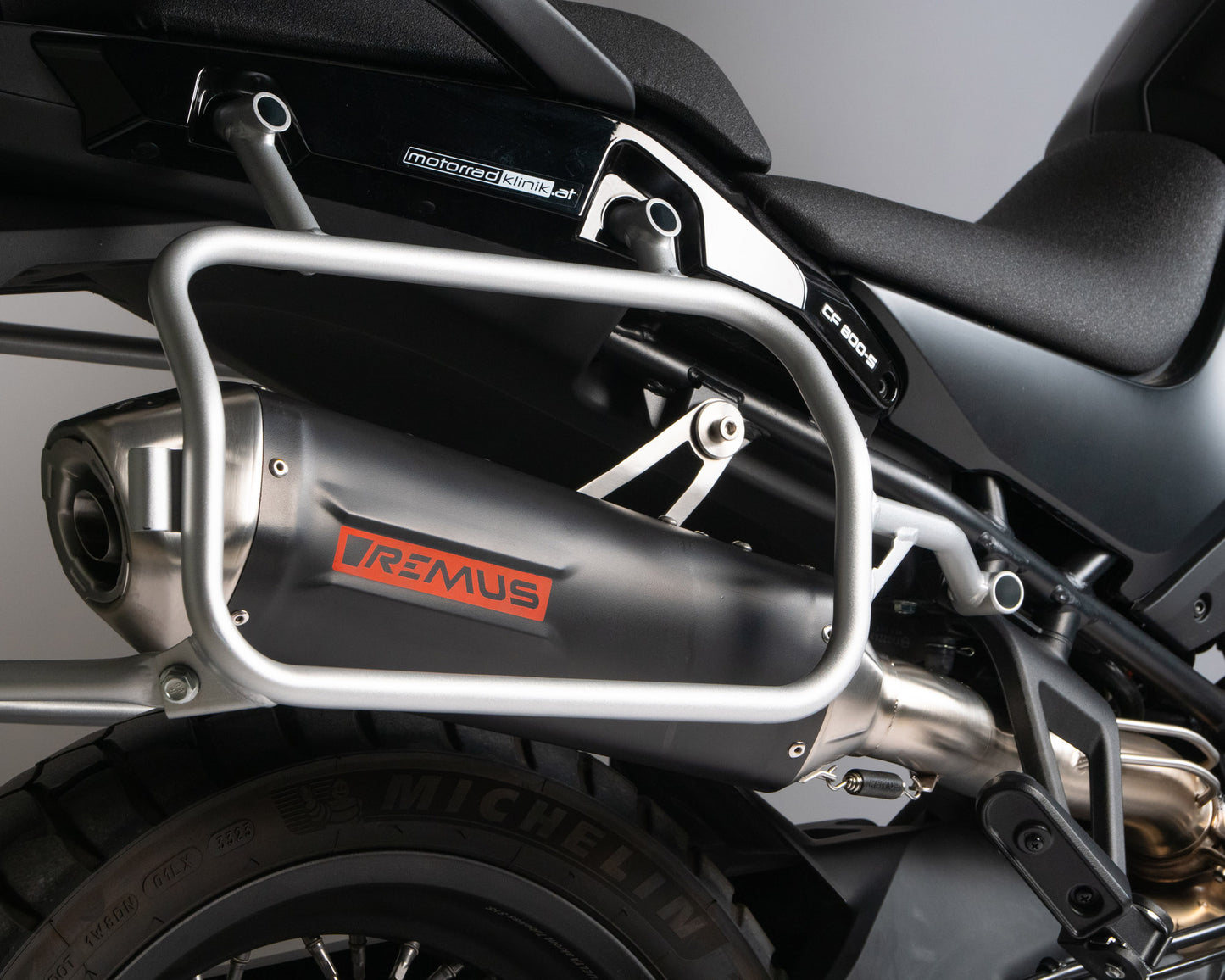 Remus Offroad EC approved slip-on for CFMOTO 800 MT 2022-2025