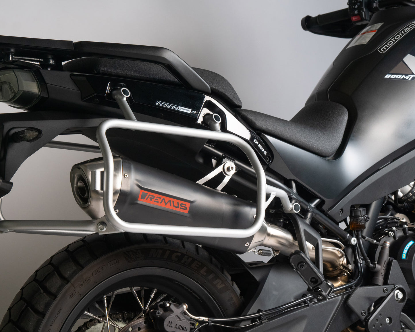 Remus Offroad racing slip-on for CFMOTO 800 MT 2022-2025