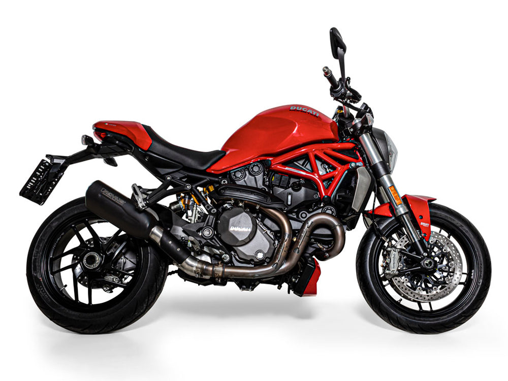 Remus Nxt stainless steel black EC- approved slip-on for DUCATI MONSTER 1200 /S/R 2017-2021