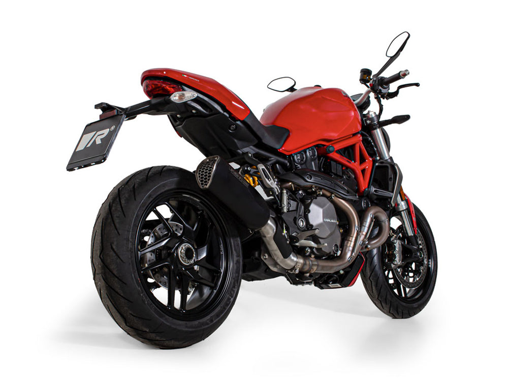 Remus Nxt stainless steel black racing slip-on for DUCATI MONSTER 1200 /S/R 2017-2021