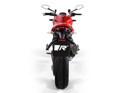 Remus Nxt stainless steel black EC- approved slip-on for DUCATI MONSTER 1200 /S/R 2017-2021