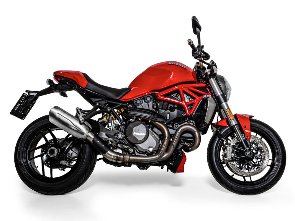 Remus Nxt stainless steel matt racing slip-on for DUCATI MONSTER 1200 /S/R 2017-2021