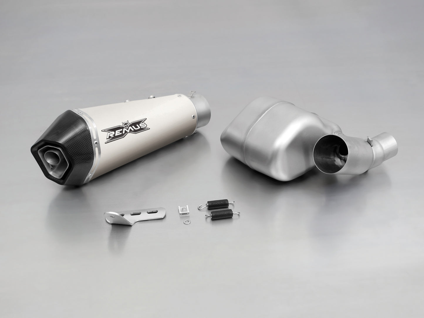 Remus Hypercone stainless steel black EC approved slip-on for DUCATI SCRAMBLER 800 2015-2018