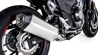 Remus Okami stainless steel matt EC approved slip-on for HONDA CB 500 X 2017-2020
